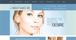 Desktop Screenshot of dothanplasticsurgery.com